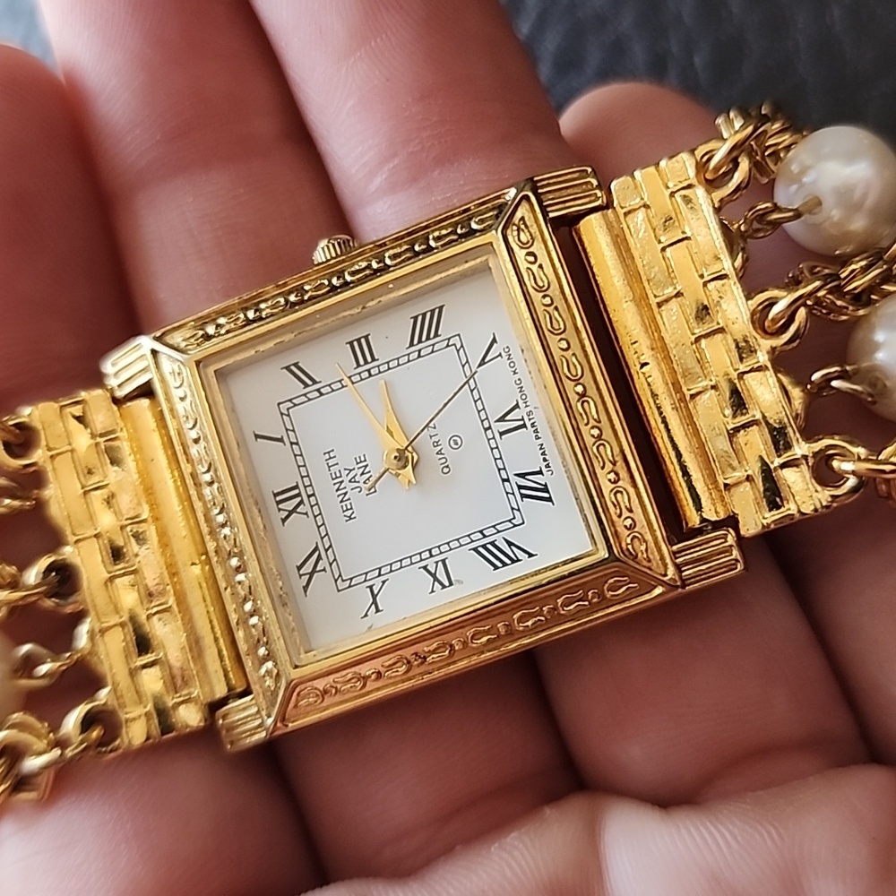 Vtg Kenneth Jay Lane Watch - image 4